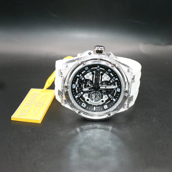 Invicta Racing Saphirex Men's Watch - 46mm, White (48800) - Picture 1 of 6